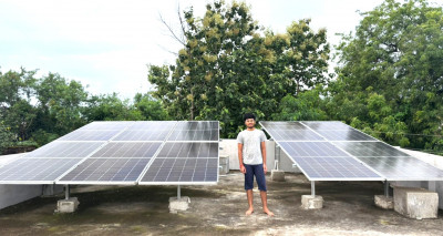 रायपुर : पीएम सूर्य घर: मुफ्त बिजली योजना से नाथूराम साहू बने आत्मनिर्भर