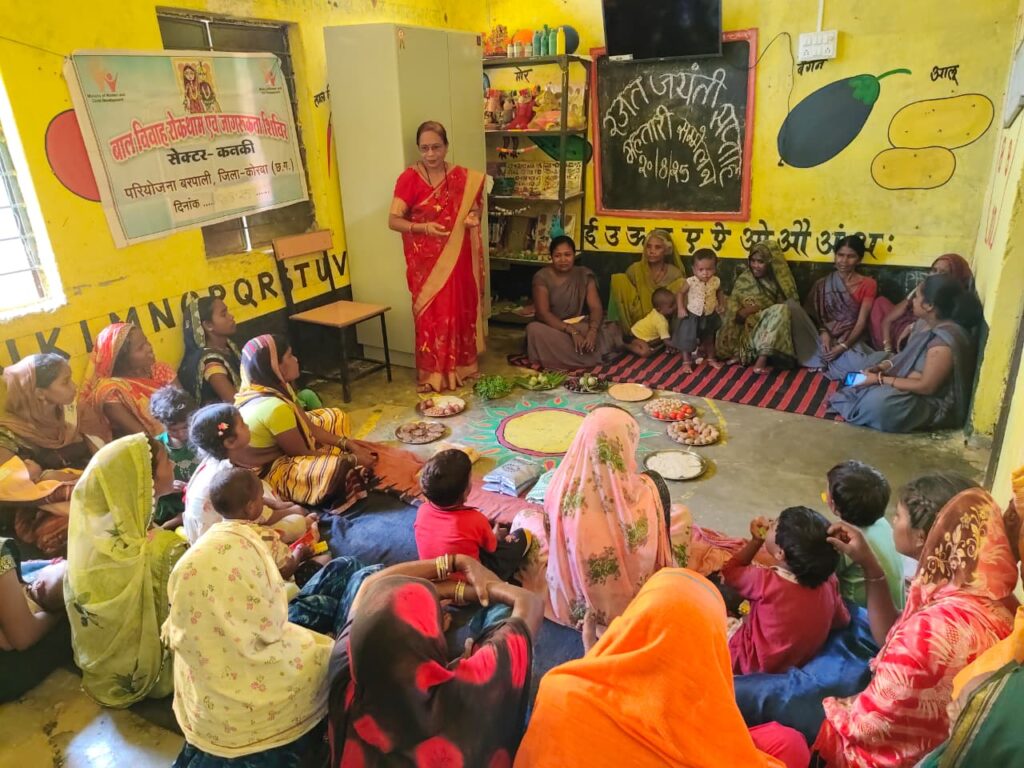 रजत जयंती वर्ष : कोरबा जिले में आंगनबाड़ी केंद्रों में आयोजित हुई महतारी सम्मेलन..
