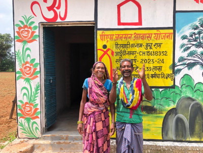 रायपुर : प्रधानमंत्री जनमन योजना से बुचूराम को मिला पक्का आशियाना