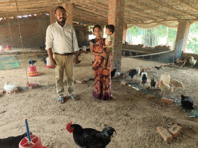 रायपुर : प्रधानमंत्री रोजगार सृजन कार्यक्रम से हिड़को दंपति को मिला नियमित रोजगार