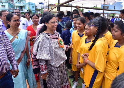 रायपुर : विधायक सुश्री उसेंडी ने 25वीं राज्य स्तरीय शालेय क्रीड़ा प्रतियोगिता का किया शुभारंभ