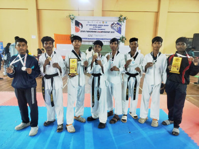 रायपुर : एकलव्य खेल अकादमी के ताइक्वांडो खिलाड़ियों का नेशनल में चयन