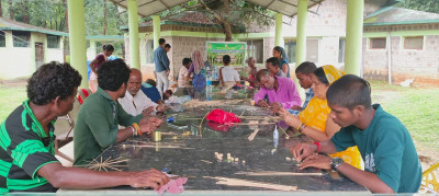 रायपुर : बांस आभूषण एवं शिल्पकला निर्माण पर कार्यशाला का आयोजन