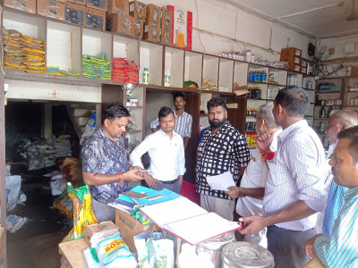 रायपुर : संयुक्त टीम ने कृषि केंद्रों का किया जांच, 6 केन्द्रों को नोटिस जारी