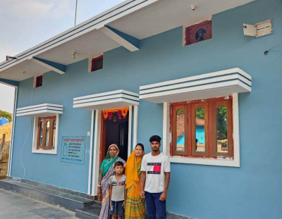 रायपुर : श्रीमती पार्वती पटेल का एक कच्चे घर से पक्के घर तक का सफर