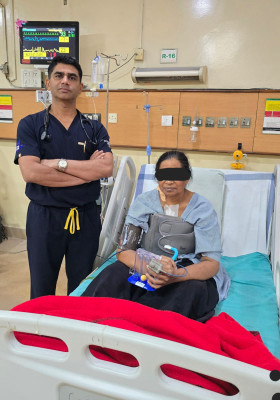 रायपुर : अम्बेडकर अस्पताल में एक ही साथ कोरोनरी बाईपास सर्जरी एवं हृदय के तीनों वॉल्व का सफल ऑपरेशन संपन्न