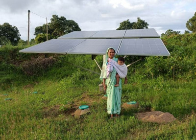 रायपुर : सौर सुजला योजना से किसानों को राहत