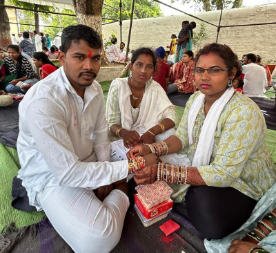रायपुर : केन्द्रीय जेल रायपुर में बंदियों ने अपनी बहिनों के साथ मनाया रक्षाबंधन पर्व
