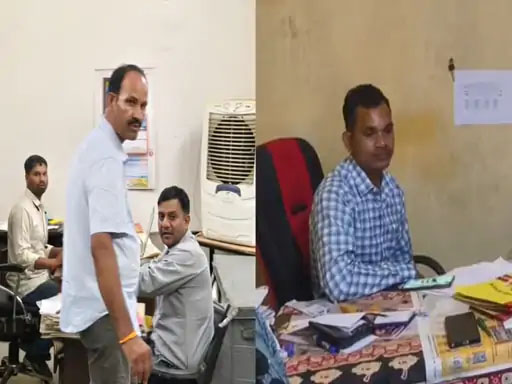 भू-अभिलेख कार्यालय के बाबू और पटवारी रिश्वत लेते गिरफ्तार: नक्शा काटने बाबू ने 20 हजार तो पैतृक जमीन के बंटवारे के लिए पटवारी ने माँगे 13 हजार..ACB ने दो जिलो मे की कार्रवाई…