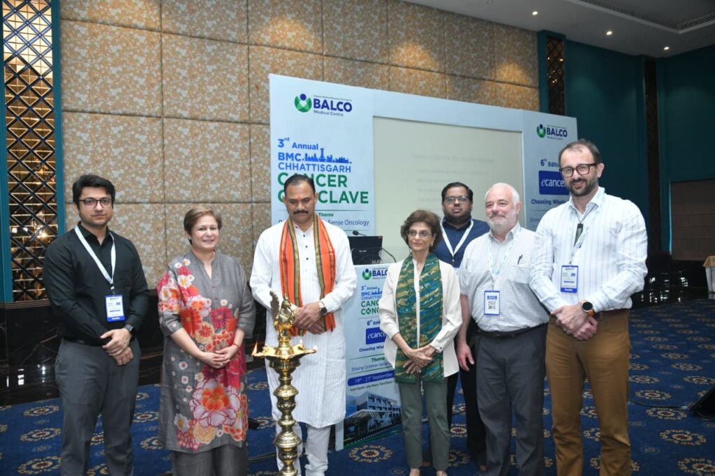 स्वास्थ्य मंत्री ने किया बीएमसी छत्तीसगढ़ कैंसर कॉन्क्लेव का शुभारंभ, मध्य भारत में कैंसर उपचार को नई दिशा