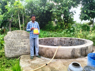 रायपुर : मनरेगा से मिली नई राह : कुएं के निर्माण से श्री रामनारायण के खेतों में लहलहाई हरियाली