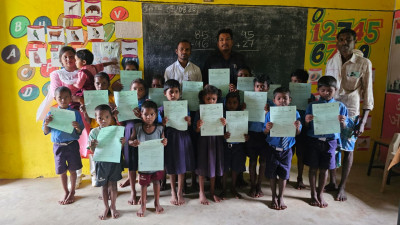 रायपुर : दूरस्थ अंचल के ग्राम मूंगवाल के 50 बच्चों का बना जन्म प्रमाण पत्र