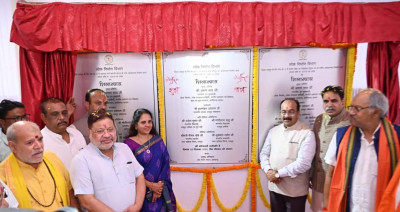 रायपुर : उप मुख्यमंत्री श्री अरुण साव 117 करोड़ से अधिक की लागत के तीन वृहद पुलों का किया शिलान्यास