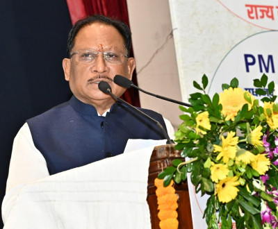 रायपुर : मुख्यमंत्री श्री विष्णु देव साय नगरीय प्रशासन विभाग के स्वच्छता, आवास और लोक कल्याण उत्सव में हुए शामिल