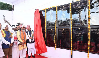 रायपुर : मुख्यमंत्री श्री साय ने नरहरपुर में किया 75.31 करोड़ रुपए के 11 निर्माण कार्यों का भूमिपूजन