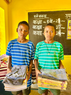 रायपुर : शाला त्यागी बच्चों को कराया गया माध्यमिक शाला पतरापाली में पुनः प्रवेश