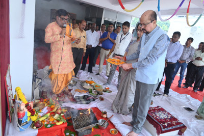 रायपुर : राजभवन में मनाई गई विश्वकर्मा जयंती