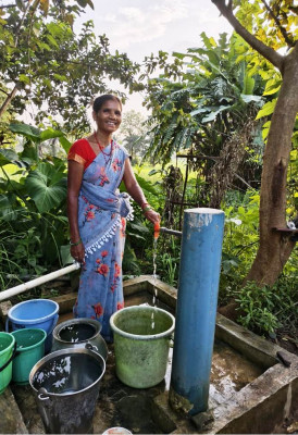 रायपुर : जल जीवन मिशन ने बदली जिंदगी : पहले सुबह का अधिकांश समय पानी के इंतजाम में ही निकल जाता था, पर अब घर पहुंच रहा पानी