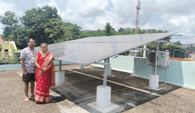 रायपुर : पीएम सूर्यघर योजना से रोशन हुआ श्रीमती सोनकुंवर का घर, बिजली बिल हुआ शून्य