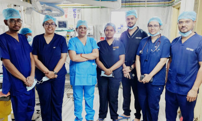 रायपुर : अम्बेडकर अस्पताल के जनरल सर्जरी विभाग में एक और विदेशी युवती का सफल ऑपरेशन