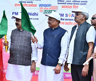 रायपुर : मुख्यमंत्री श्री विष्णुदेव साय ने प्रधानमंत्री श्री नरेंद्र मोदी के जन्मदिवस पर ‘स्वच्छता ही सेवा पखवाड़ा 2025’ का किया शुभारंभ