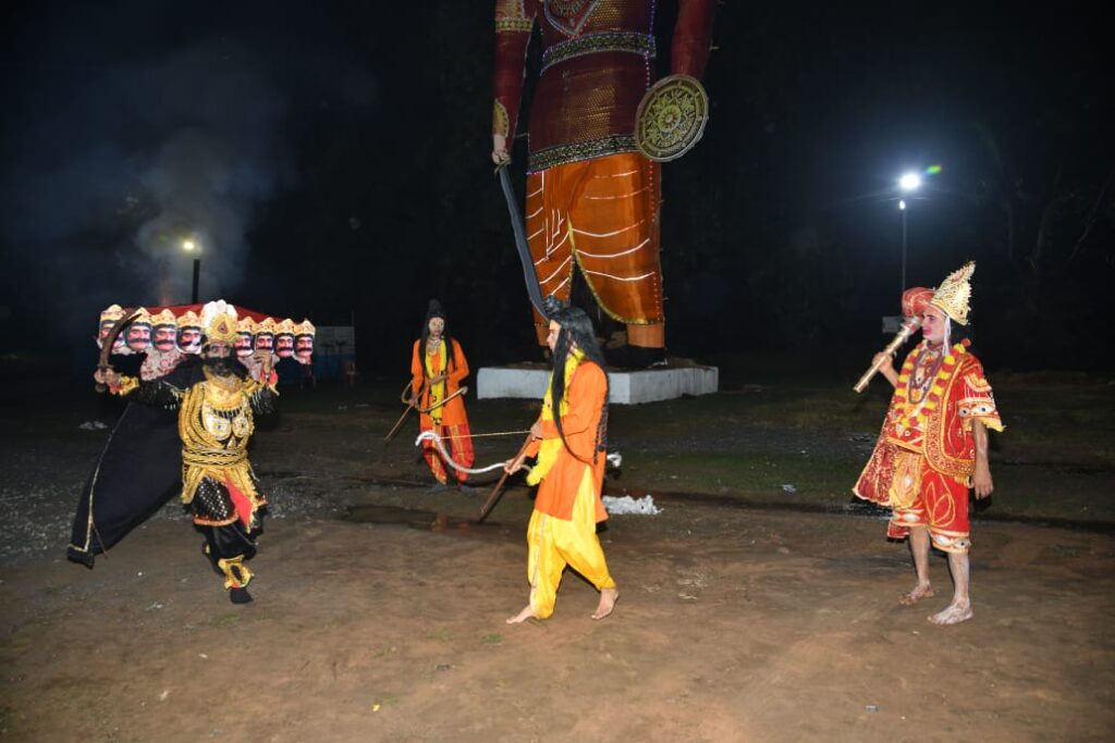 बालको के रामलीला मैदान में विजयादशमी उत्सव धूमधाम संपन्न*