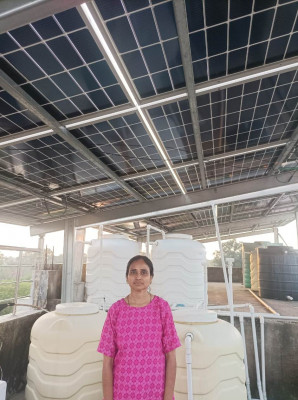 रायपुर : प्रधानमंत्री सूर्य घर योजना : सूरज की किरणें लता के घर को कर रही रोशन, हो रही है आर्थिक बचत