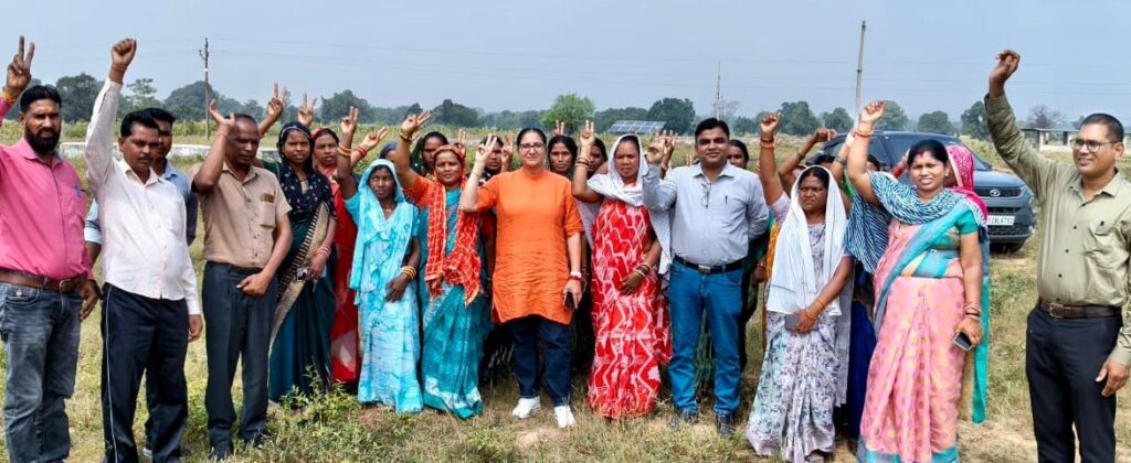 राज्य सलाहकार श्रीमती मोनिका सिंह द्वारा विभिन्न ग्रामों का किया गया भ्रमण