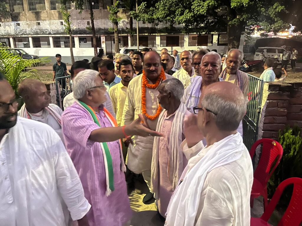 पूर्व मंत्री जयसिंह अग्रवाल को बिहार विधानसभा चुनाव में लखीसराय जिले का पर्यवेक्षक बनाया