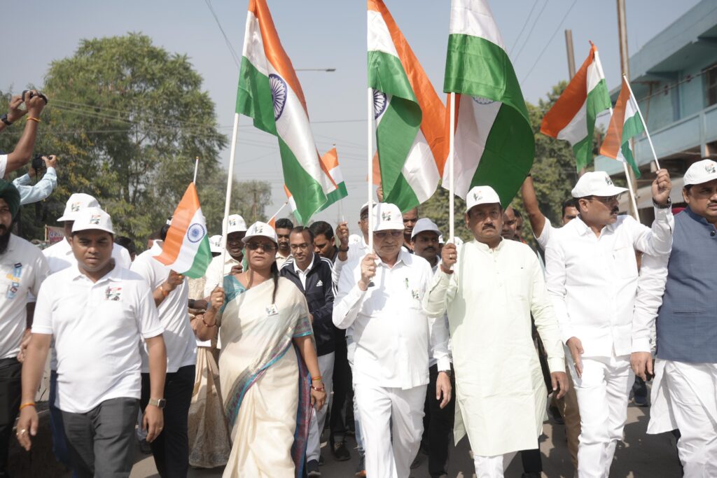 देश की एकता के प्रतीक लौह पुरुष सरदार वल्लभभाई पटेल की 150वीं जयंती पर कोरबा में “यूनिटी मार्च” का भव्य आयोजन
