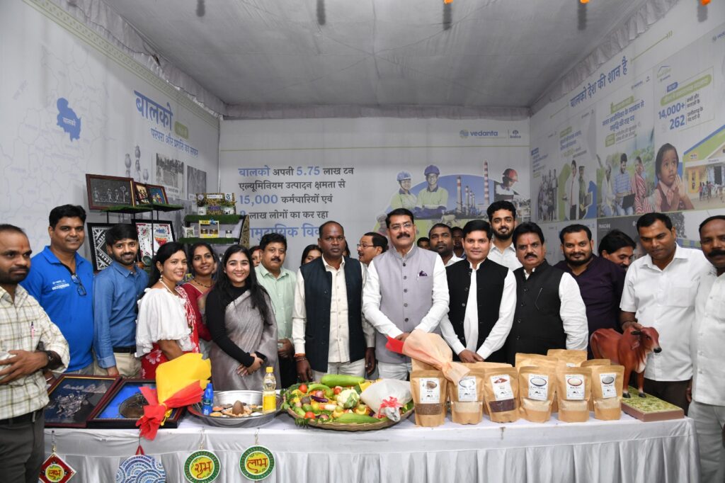 बालको ने कोरबा राज्योत्सव में औद्योगिक और सामुदायिक विकास की झलक पेश की*