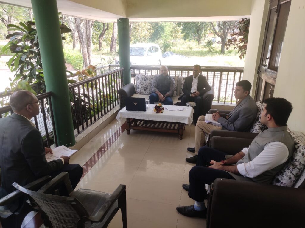 कोरबा जिले में प्रधानमंत्री धन धान्य कृषि योजना की समीक्षा बैठक हुई आयोजित