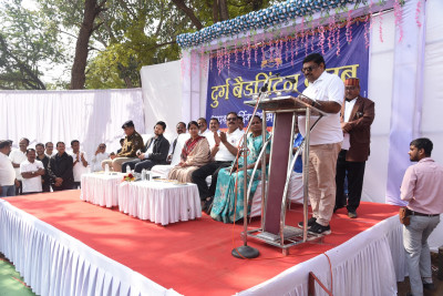 रायपुर : अत्याधुनिक इंडोर बैडमिंटन कोर्ट का किया शिक्षा मंत्री श्री यादव ने लोकार्पण