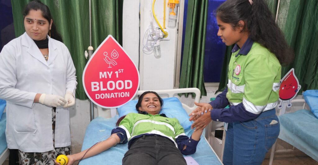 बालको ने मेगा रक्तदान शिविर का किया सफल आयोजन*