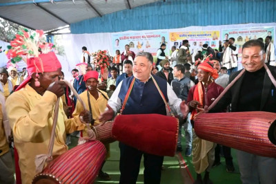 रायपुर : पर्यटन एवं संस्कृति मंत्री श्री राजेश अग्रवाल प्रांतीय मझवार महासम्मेलन में हुए शामिल