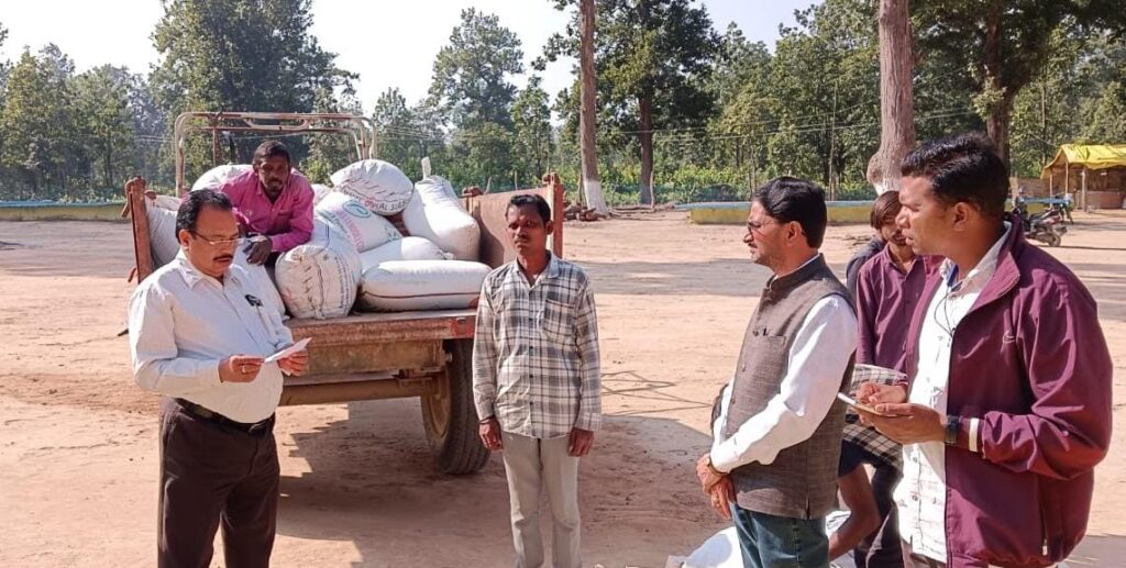 अवैध धान के विक्रय पर नियंत्रण हेतु  जिला प्रशासन द्वारा की जा रही सतत कार्यवाही