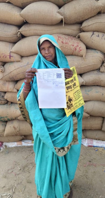 रायपुर : महिला किसान मानमति का सरकार के प्रति बढ़ा विश्वास