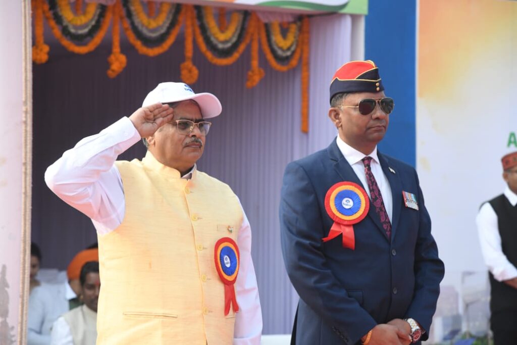 बालको ने बी.आर. आंबेडकर स्टेडियम में धूमधाम से मनाया 77वां गणतंत्र दिवस..