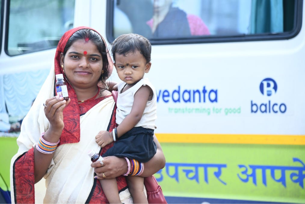 बालको की ‘आरोग्य’ परियोजना से समुदाय को मिला स्वास्थ्य लाभ..