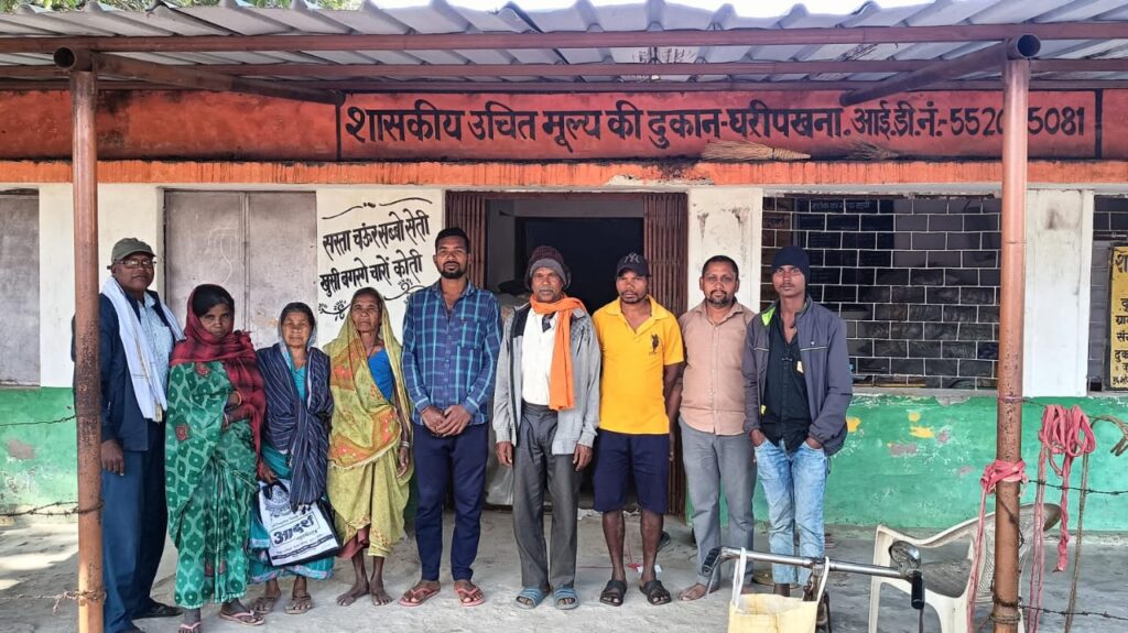 उचित मूल्य दुकानों में मनाया गया चावल उत्सव