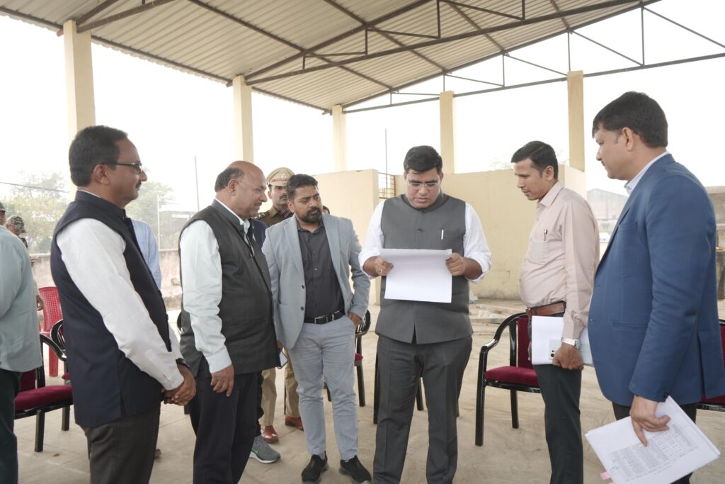 कलेक्टर ने किया पाली महोत्सव आयोजन स्थल का निरीक्षण..अधिकारियों को दिए आवश्यक निर्देश