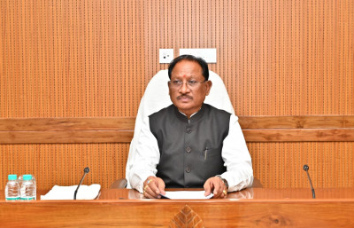 रायपुर : मुख्यमंत्री श्री विष्णु देव साय की अध्यक्षता में आज यहाँ विधानसभा परिसर स्थित सभाकक्ष में मंत्री परिषद की बैठक