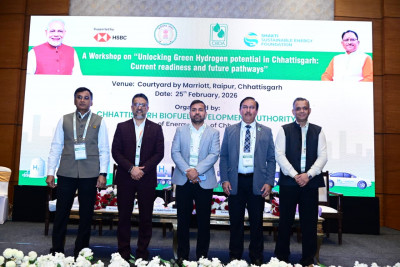 रायपुर : ऊर्जा विभाग सचिव श्री रोहित यादव ने छत्तीसगढ़ में ग्रीन हाइड्रोजन की संभावनाओं पर की चर्चा