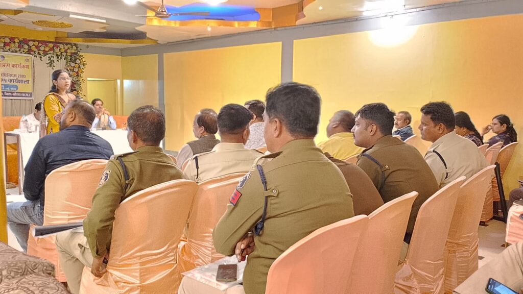 जिला स्तरीय लॉ इन्फोर्समेंट कोटपा अधिनियम 2003 कार्यशाला सम्पन्न