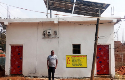 रायपुर : चमन लाल का घर हो रहा है रोशन पीएम सूर्य घर योजना से
