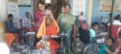 रायपुर : दूरस्थ अंचलों के दिव्यांगों को मिला सहारा