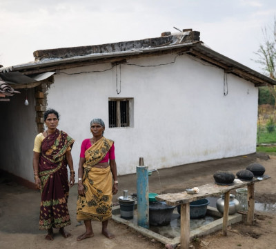 रायपुर : संघर्ष से सुकून तक: नल-जल योजना से बदली राधाबाई की जिंदगी