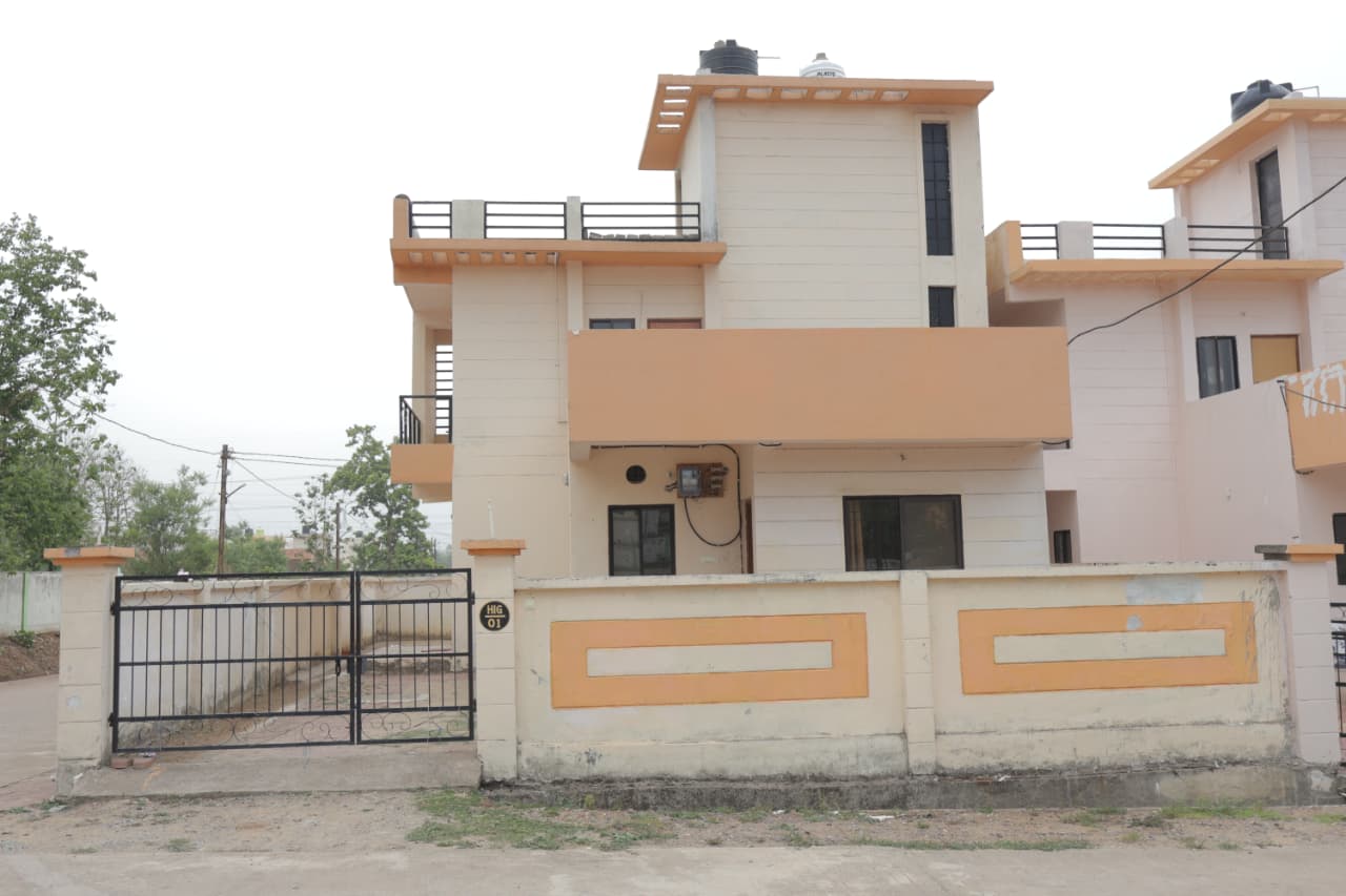 छत्तीसगढ़ गृह निर्माण मंडल द्वारा झगरहा में 75.39 करोड़ की लागत से विकसित किया गया है सुनियोजित आवासीय परिसर