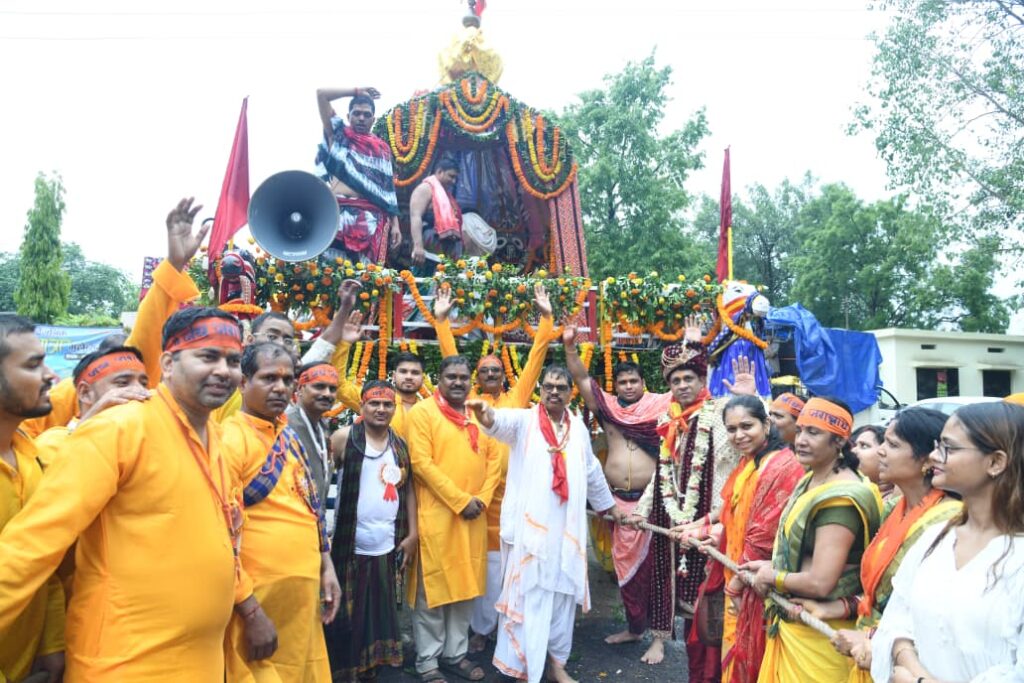 बालकोनगर में आयोजित जगन्नाथ रथ यात्रा उत्सव में उमड़े श्रद्धालु*