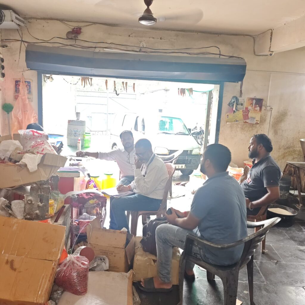 रक्षाबंधन पर्व के मद्देनजर खाद्य प्रतिष्ठानों में सघन निरीक्षण एवं नमूना संकलन जारी